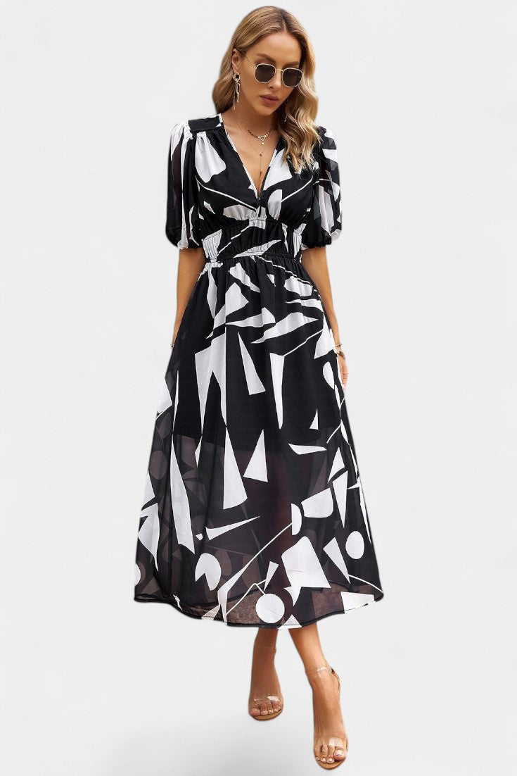Ginessa | Floral Charm Summer Dress