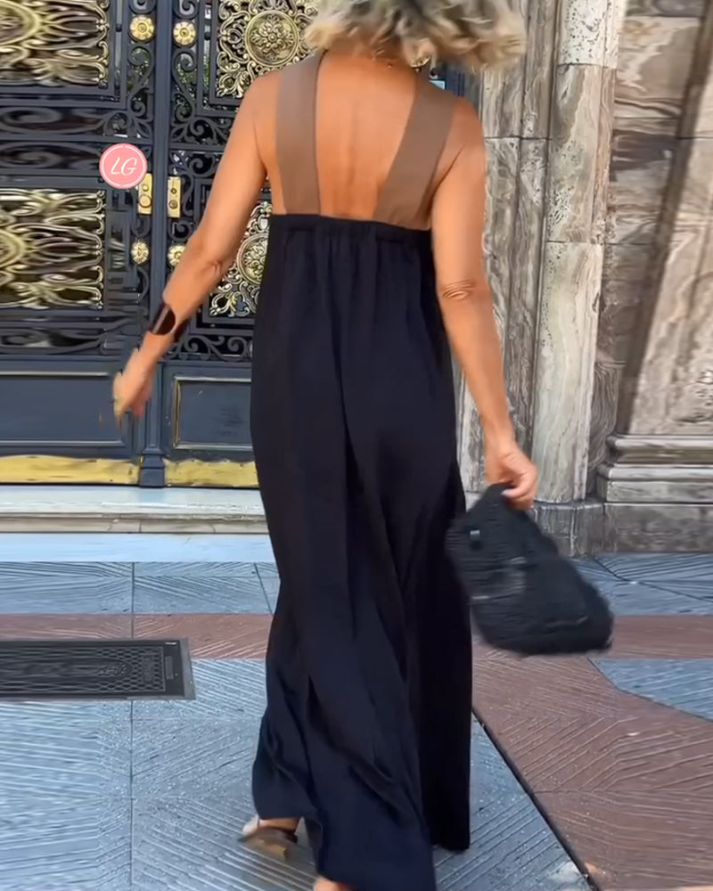 Claudinia | Halter Neck Summer Dress