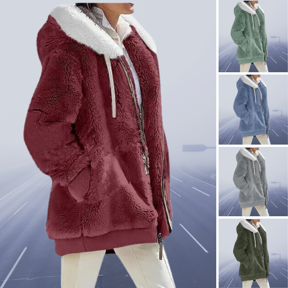 Cressida | Chic Comfort Hooded Jacket
