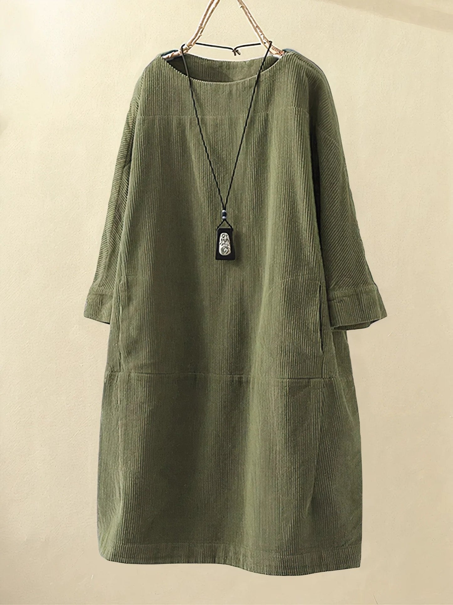 Sorenia | Wide-Cut Smock Dress
