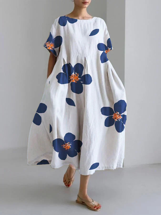 Catriona | Soft Comfort Floral Summer Dress