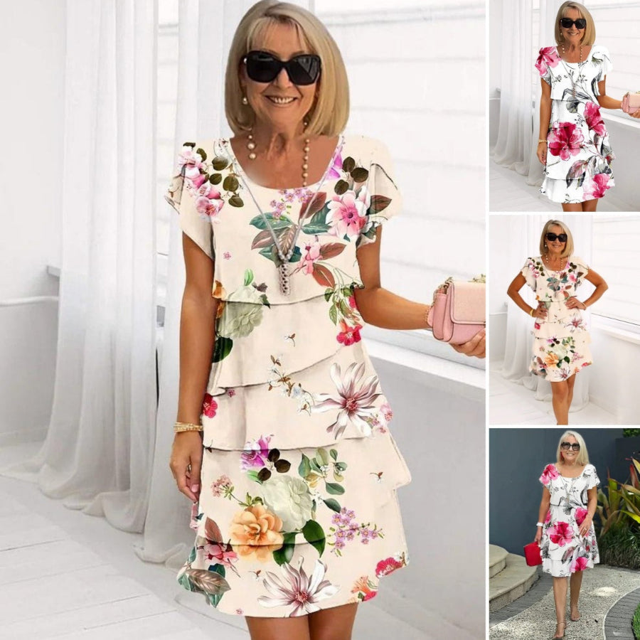 Ivee | Dewdrop Floral Dress