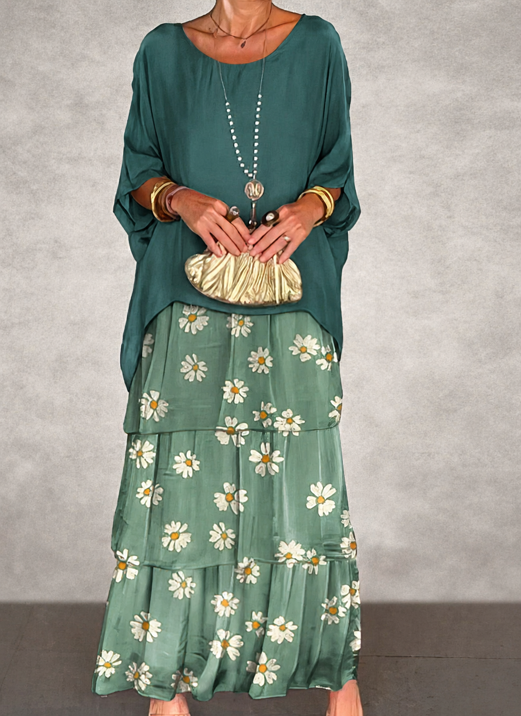 Vittoria | Divine Ruffled Maxi Dress