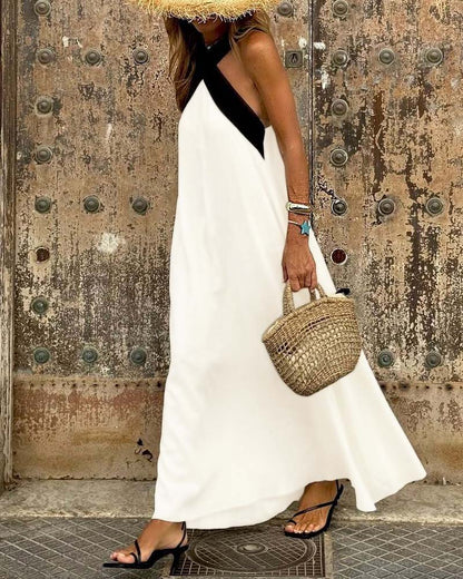 Claudia | Halter Neck Summer Dress