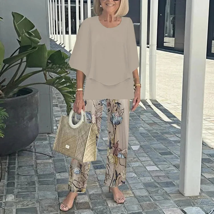 Jennie | Stylish Trendy Print Two-Piece Set