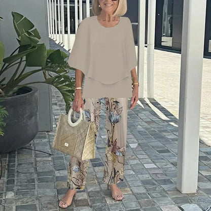 Jennie | Stylish Trendy Print Two-Piece Set