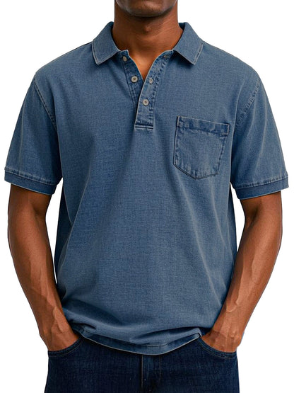 Max | Relaxed Vintage Style Polo Shirt