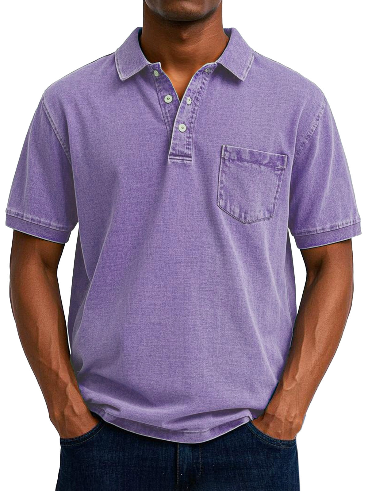 Max | Relaxed Vintage Style Polo Shirt
