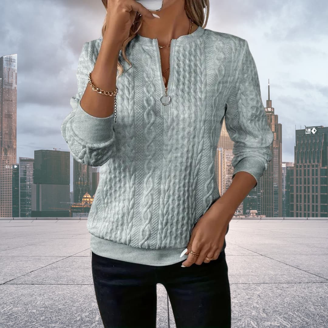 Maisie | Sleek Textured Sweater