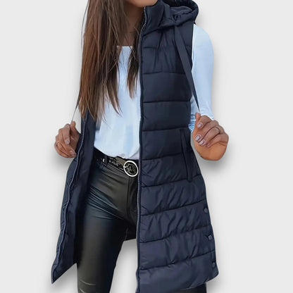 Kiara  | Hooded Puffer Vest