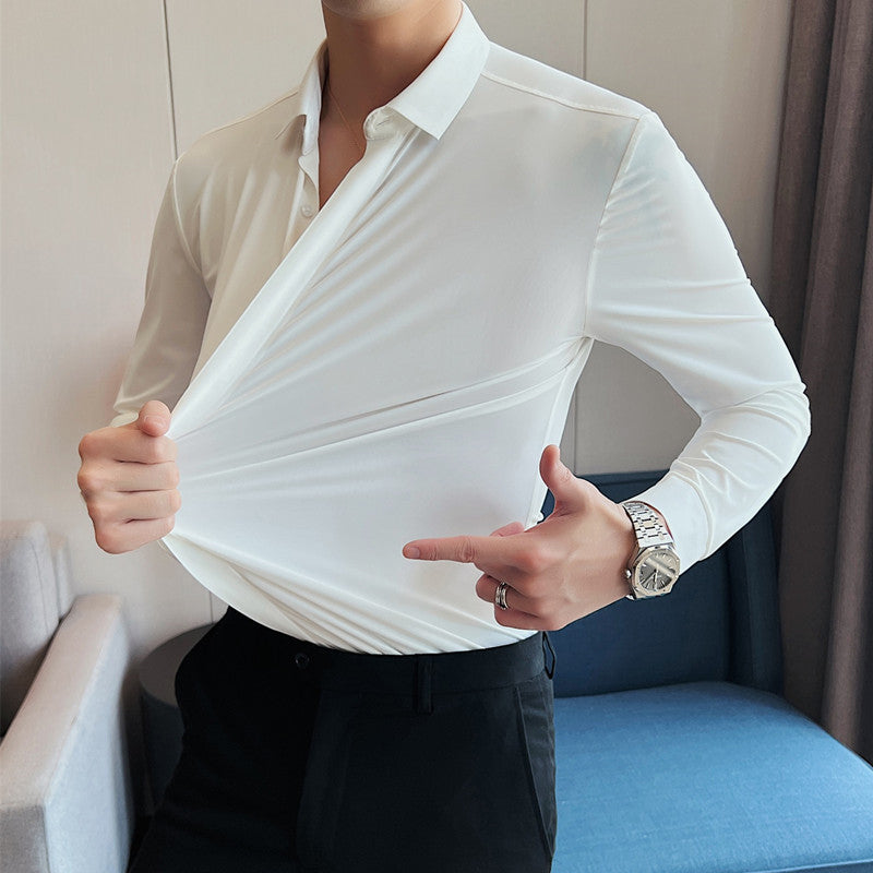 Nathan | Sharp and Simple Iron-Free Shirt