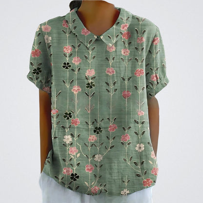 Lielle | Floral French Vintage Blouse