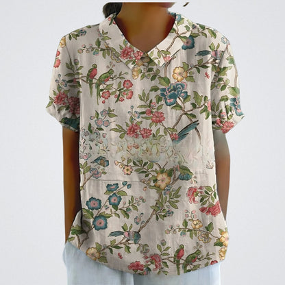 Linzielle | Floral French Vintage Blouse
