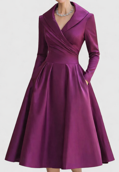 Marina | Elegant and Classic Midi Dress