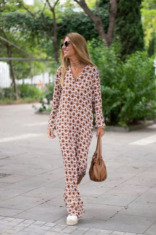 Bella | Stylish Print Dress