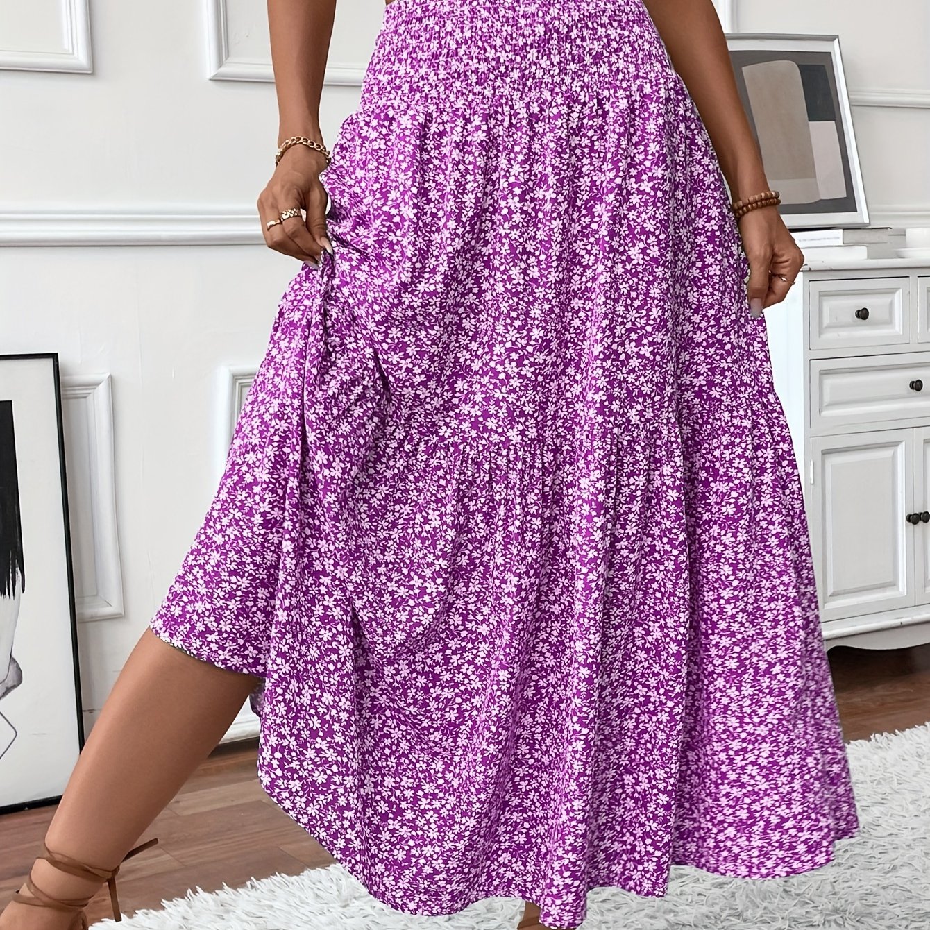 Karina | Timeless Floral Skirt