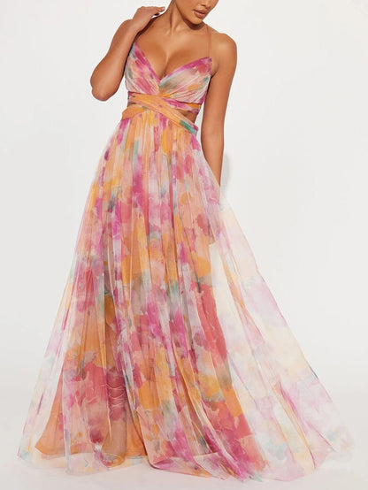 Yasmine | Enchanted Floral Maxi Dress