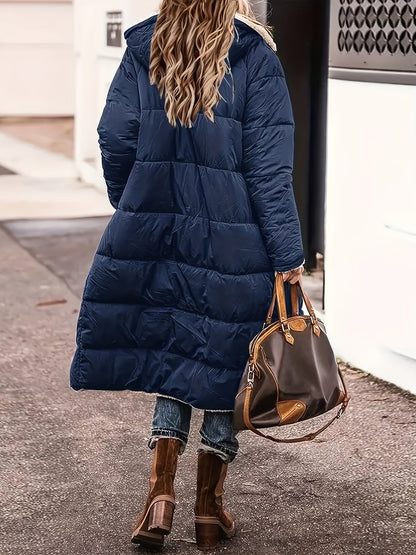 Ellena | Sleek Longline Winter Jacket