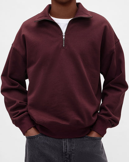 Kenly | Casual Half Zip Sweater