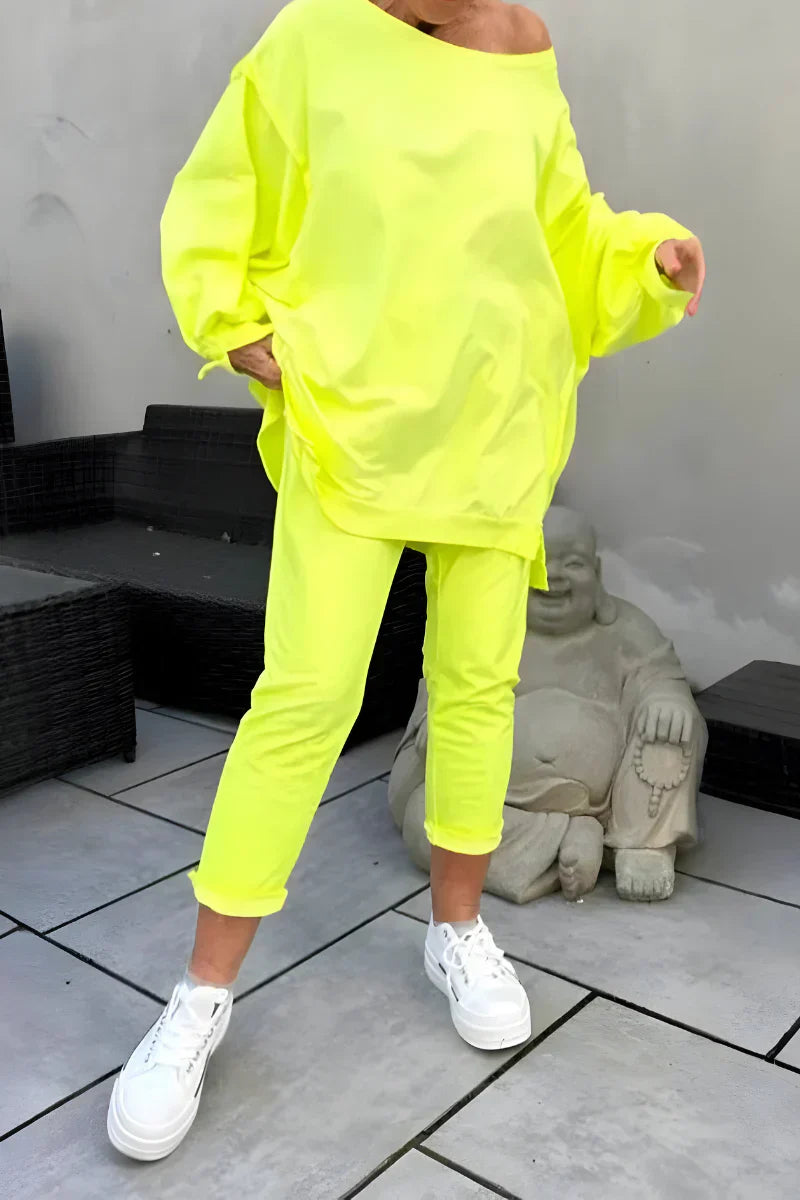 Evelina | Comfy Two-Piece Lounge Set