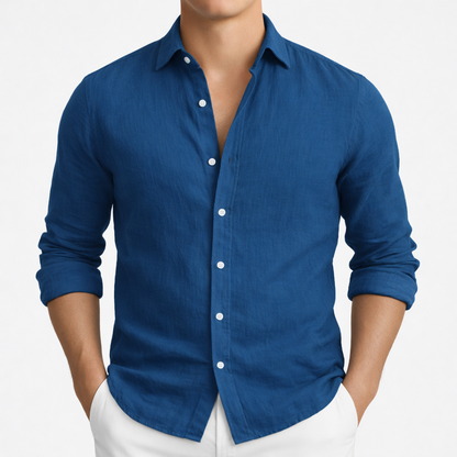 Primo | Cozy Long Sleeve Roll-Up Shirt