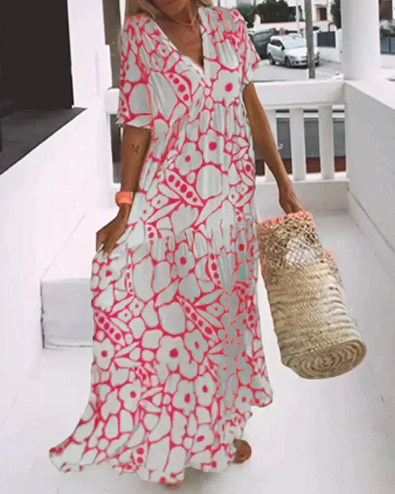 Della | Modern Floral Dress