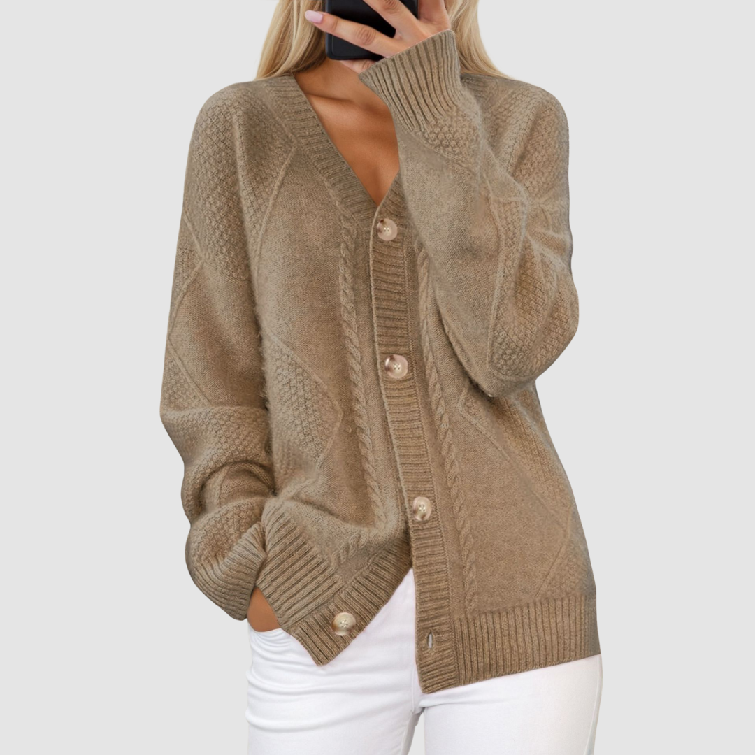 Maggie | Premium Button Front Cardigan
