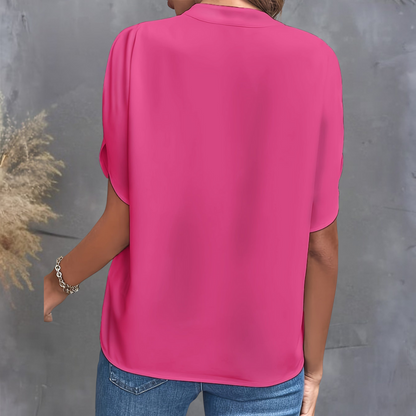 Amelie | Sophisticated V-Cut Top