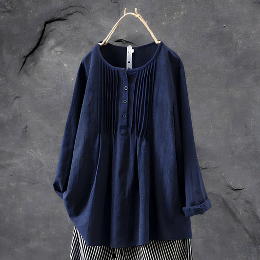 Clariz | Relaxed Tunic Blouse