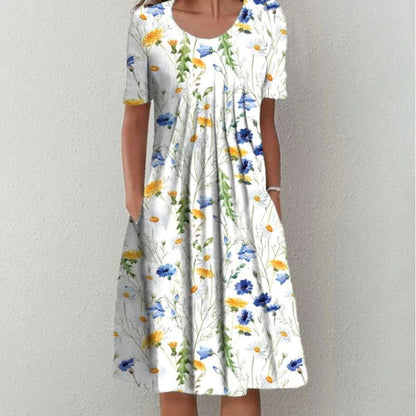 Gigie | Elegant Floral Dress