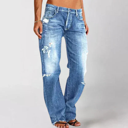 Adella | Sleek Low-Waist Jeans