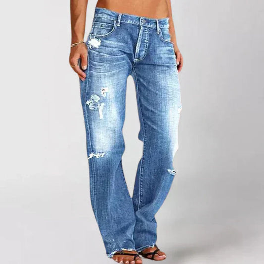 Adella | Sleek Low-Waist Jeans