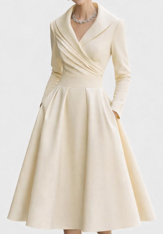 Marina | Elegant and Classic Midi Dress