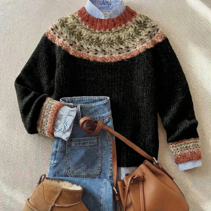 Rosy | Vintage Nordic Heritage Sweater
