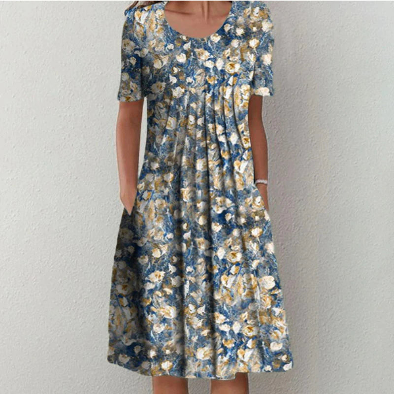 Gigie | Elegant Floral Dress