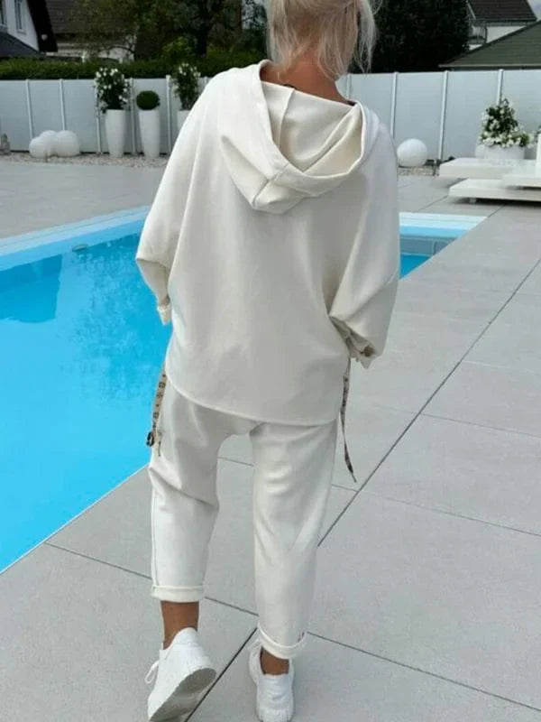 Hazel | Cozy Hooded Sweatshirt Set