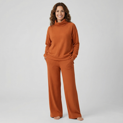 Rumie | Comfy Mock Neck Set