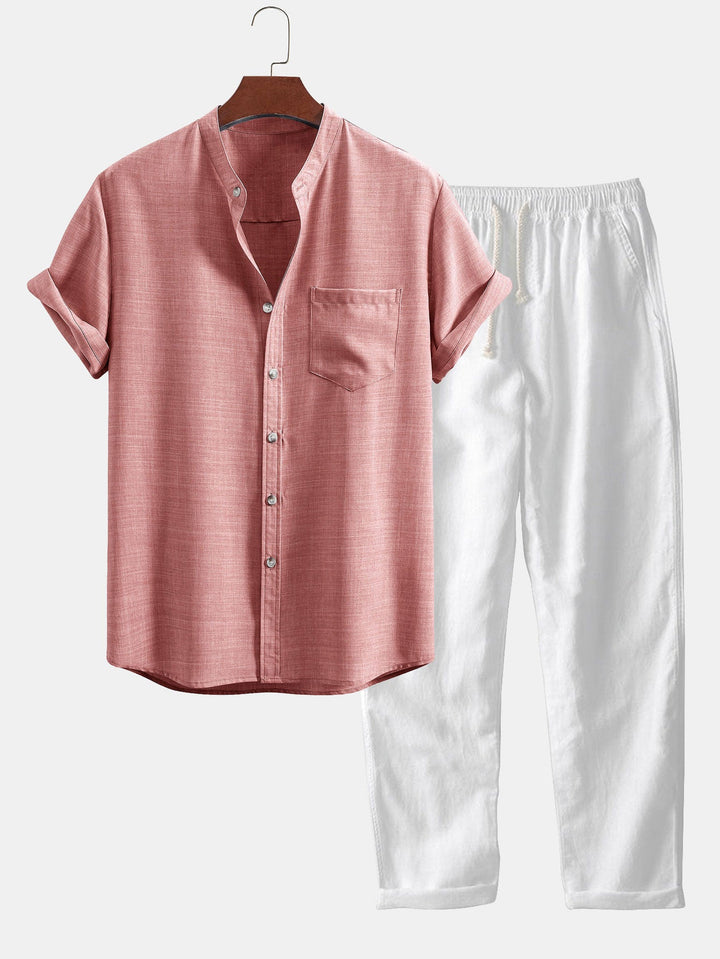 Seth | Classic Comfort Shirt and Pants Set