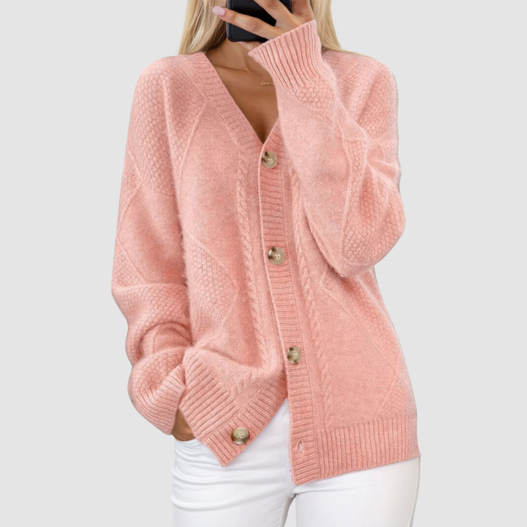 Maggie | Premium Button Front Cardigan