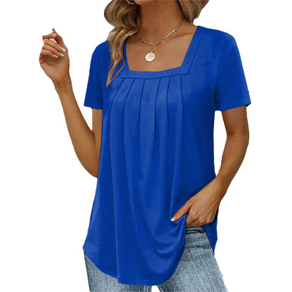 Nami | Flowy Square-Neck Blouse