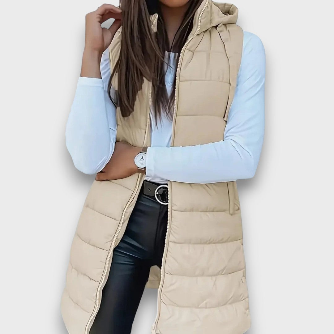 Kiara  | Hooded Puffer Vest