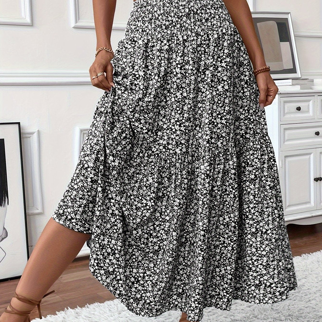 Karina | Timeless Floral Skirt