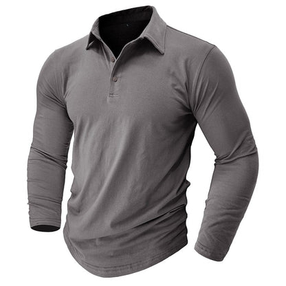 Drayce | Muscle Fit Longsleeve Polo