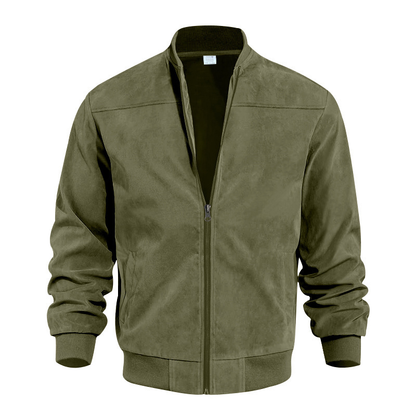 Malvian | Sleek Vintage Zip Jacket