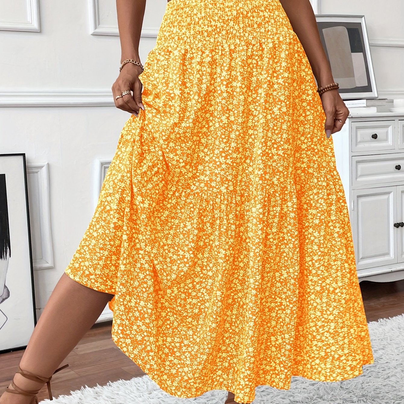 Karina | Timeless Floral Skirt