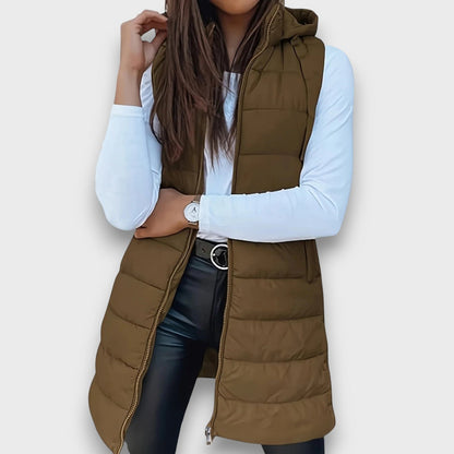 Kiara  | Hooded Puffer Vest