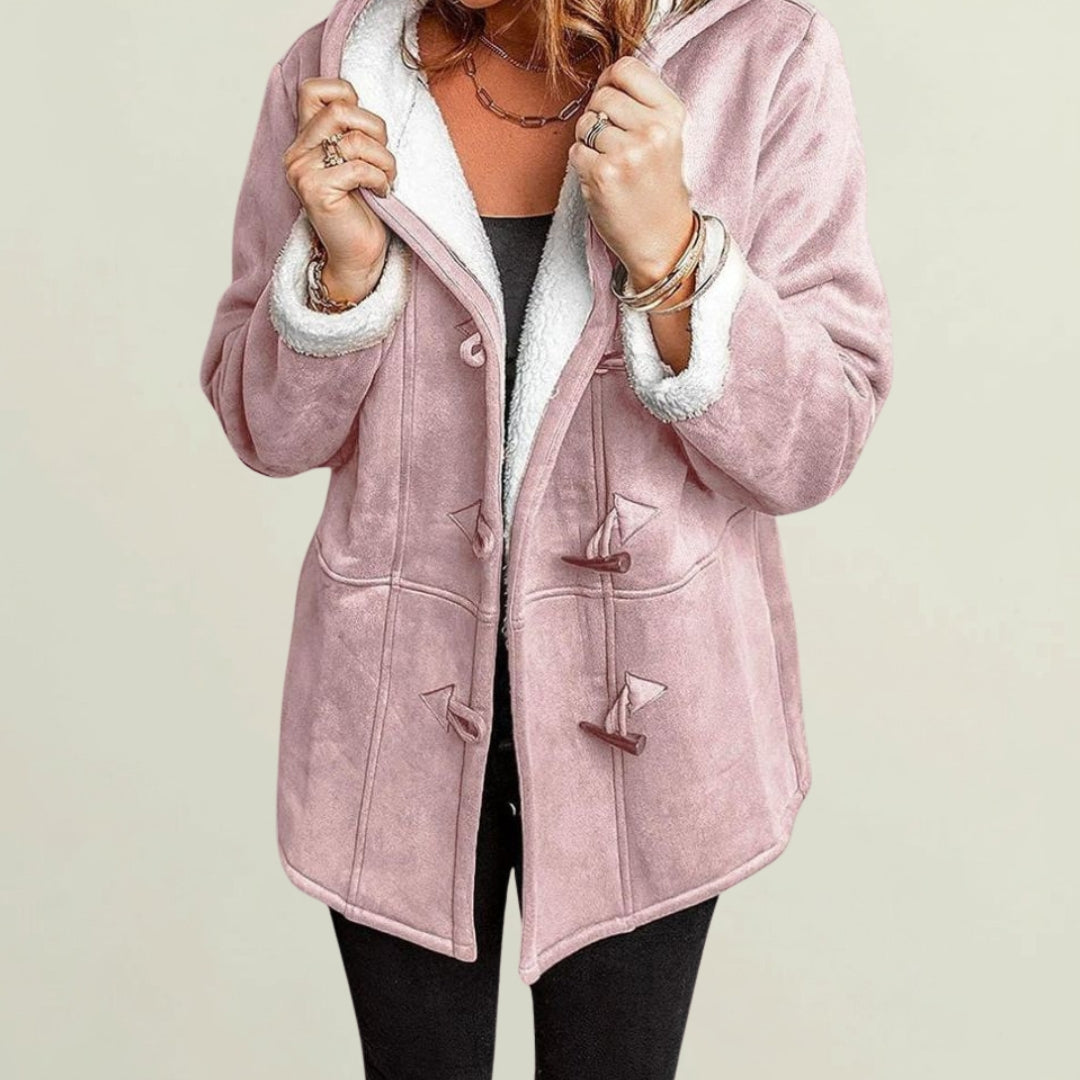 Rowie | Elegant Hooded Toggle Winter Coat