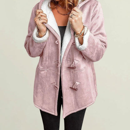 Rowie | Elegant Hooded Toggle Winter Coat