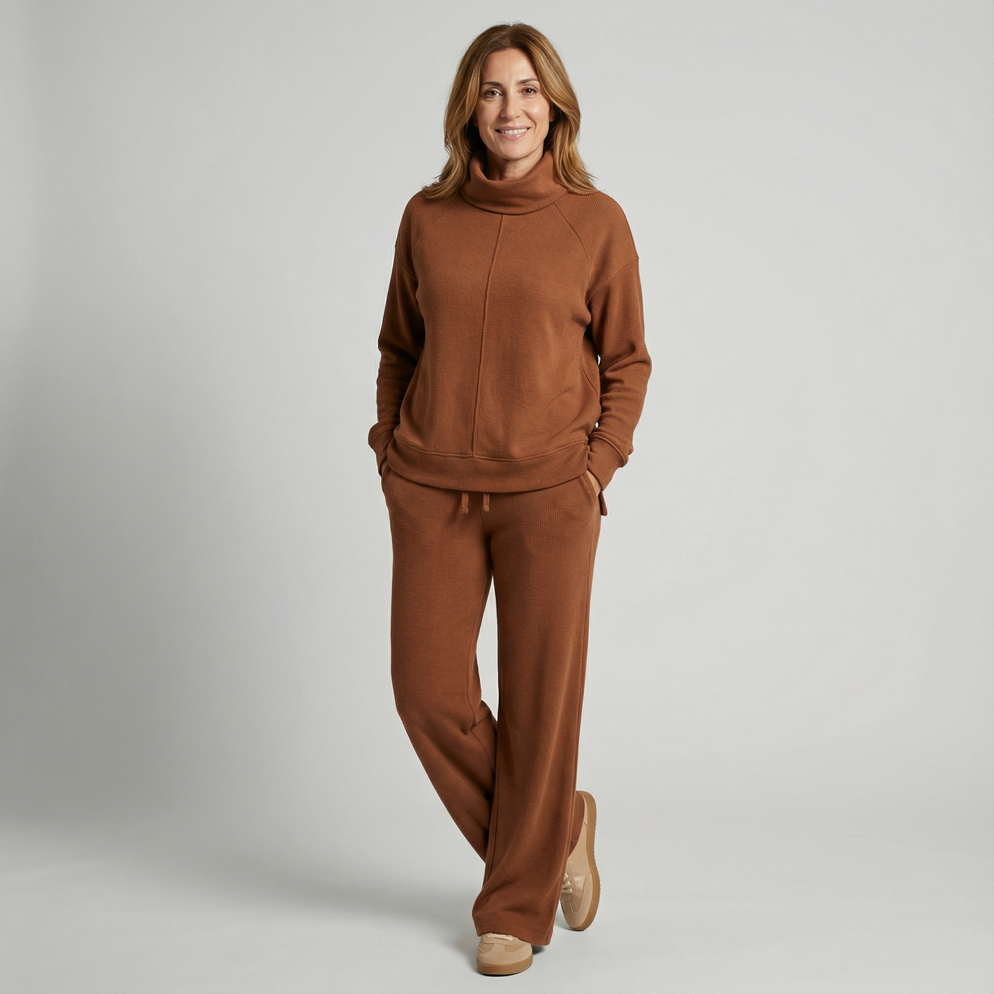 Rumie | Comfy Mock Neck Set