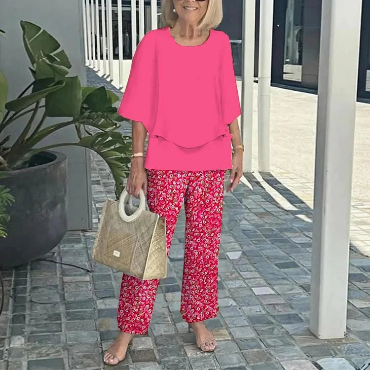Geneva | Stylish Trendy Print Two-Piece Set